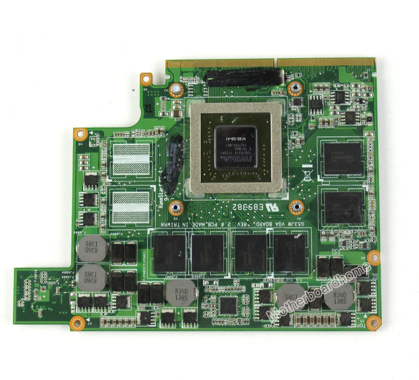 ASUS G73JW G53JW G73SW G53SW G53SX N12E-GS-A1 1GB GTX560M Videokarte